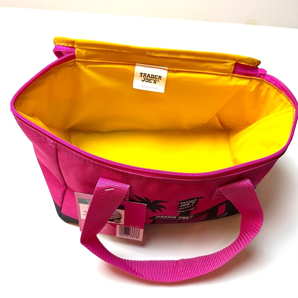 Pink Mini Insulated Bag from Trader Joe’s NWT Lunch bag, tote